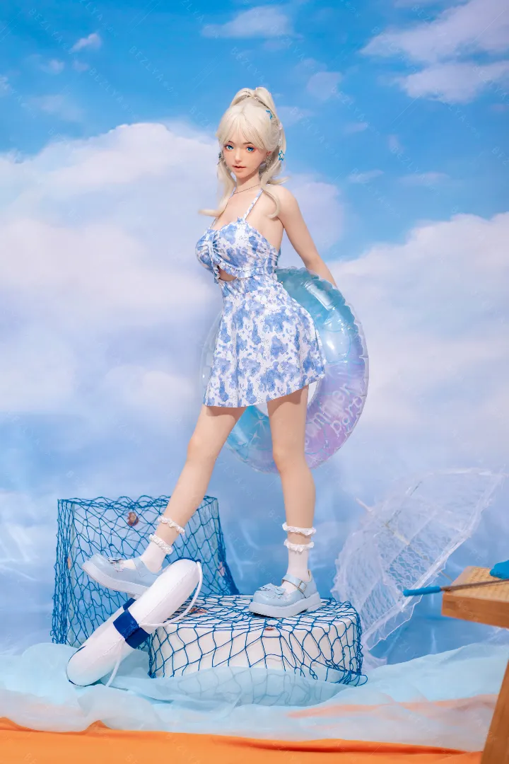 149cm (4ft11) C-чашка Облегченная Силиконовая Секс-кукла Pisum, Голова N/A